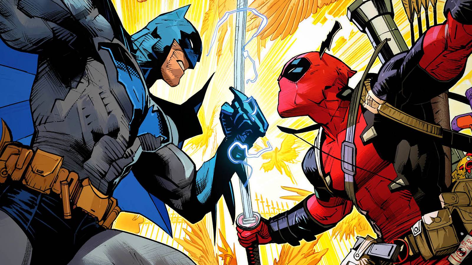 Deadpool & Batman Team Up: Preview of Epic Crossover #1 Deadpool & Batman Team Up: Preview of Epic Crossover #1