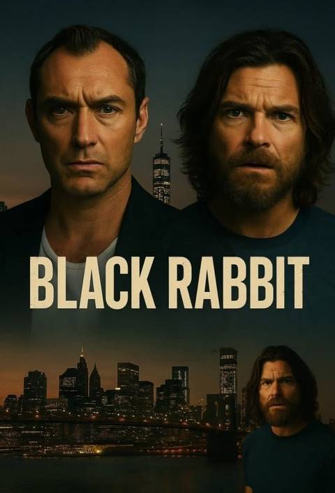 Pôster da série Netflix preta de coelho