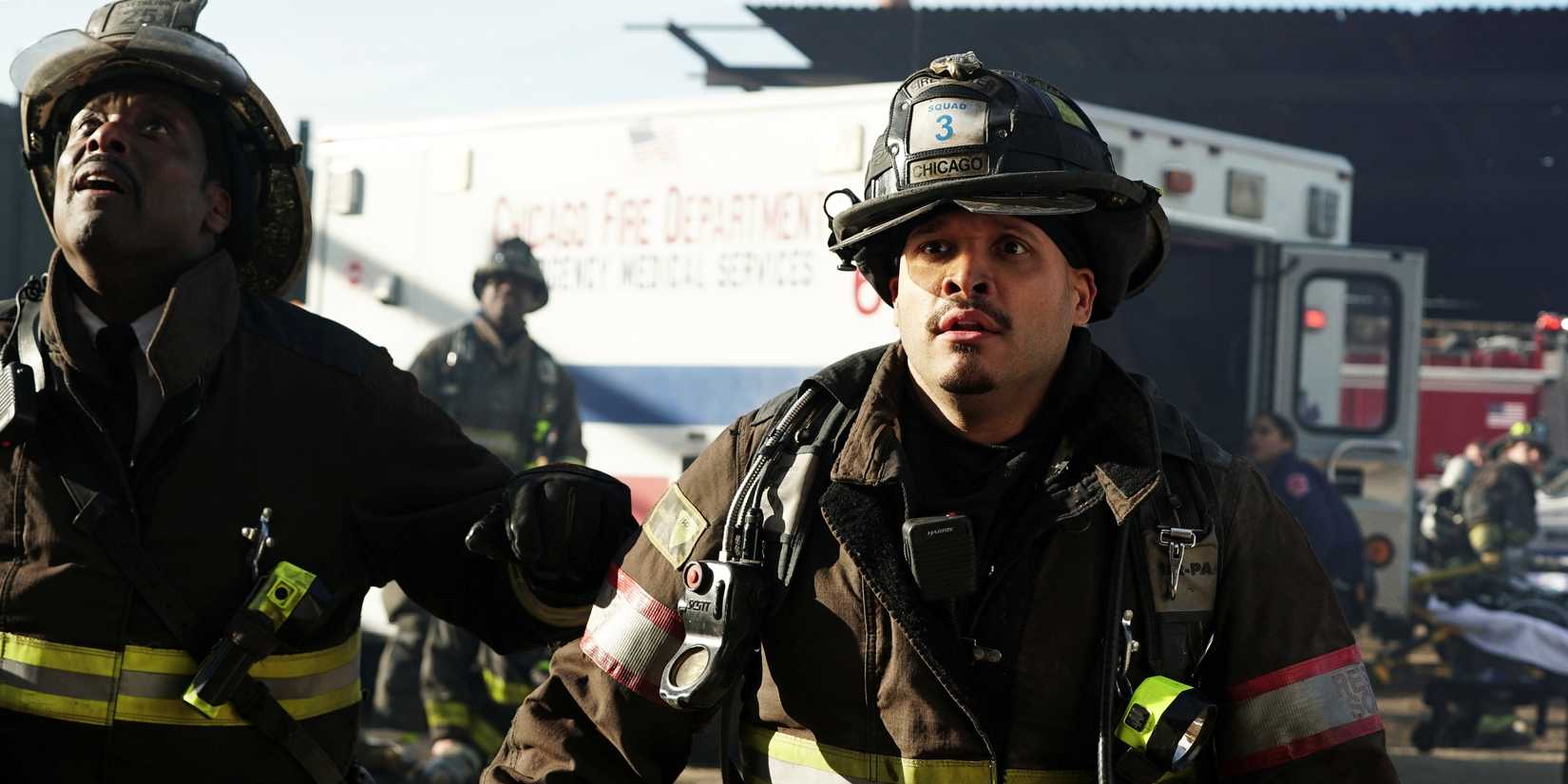 Boden and Cruz in Chicago Fire season 5, episode 22