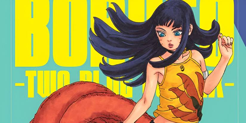 Boruto Two Blue Vortex chapter 25 color cover Himawari