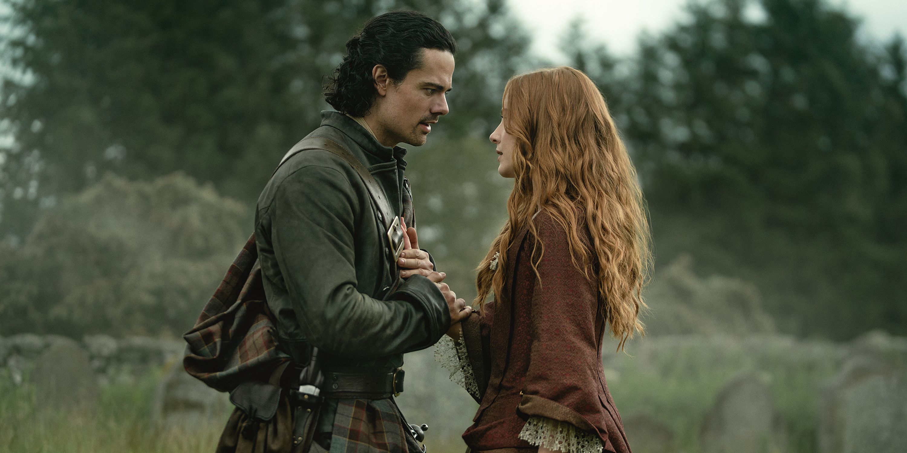 Brian Fraser e Ellen Mackenzie em Outlander: Blood of My Blood