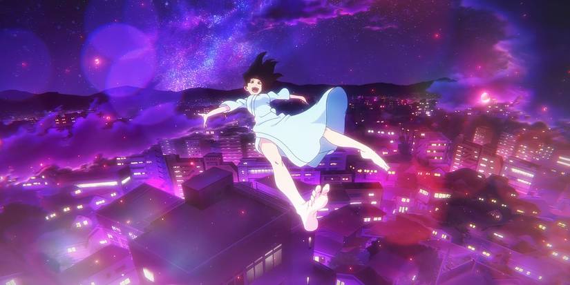 Call of the Night Kabura Falling Above the Cityscape