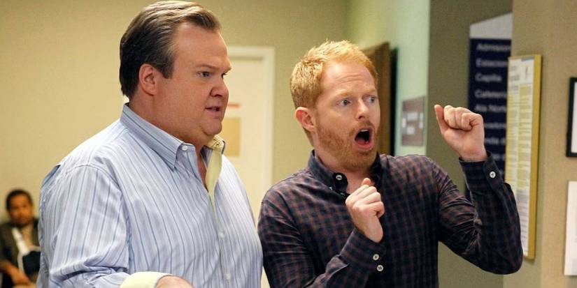Cam e Mitchell preocupados em Modern Family