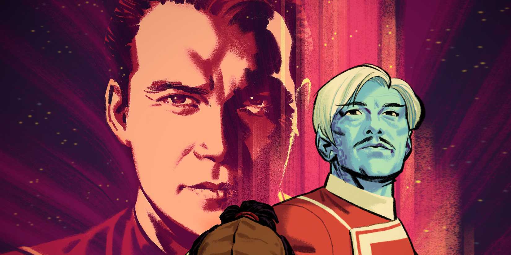 The Last Starship Reveals the Klingon's Worst Crime Against Earth Captain Kirk and Sato in Star Trek The Last Starship Comic Art