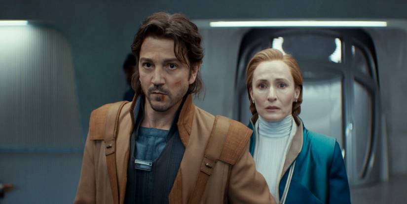 Cassian Andor and Mon Mothma in Andor season 2