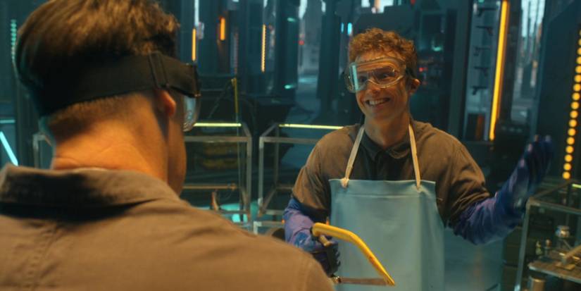 Chris and Vigilante Cutting Up Alt-Peacemaker