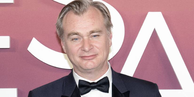 Christopher Nolan em evento de premiação