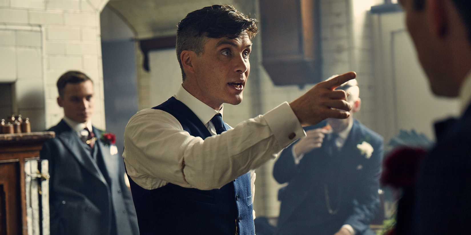 Cillian Murphy as Thomas Shelby in Peaky Blinders season 3, episode 1