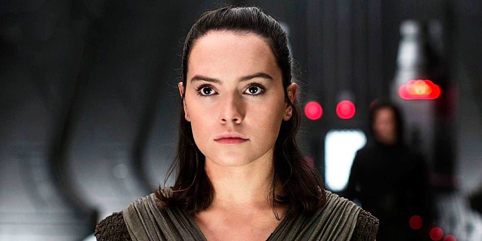 Daisy Ridley as Rey in Star Wars The Last Jedi 