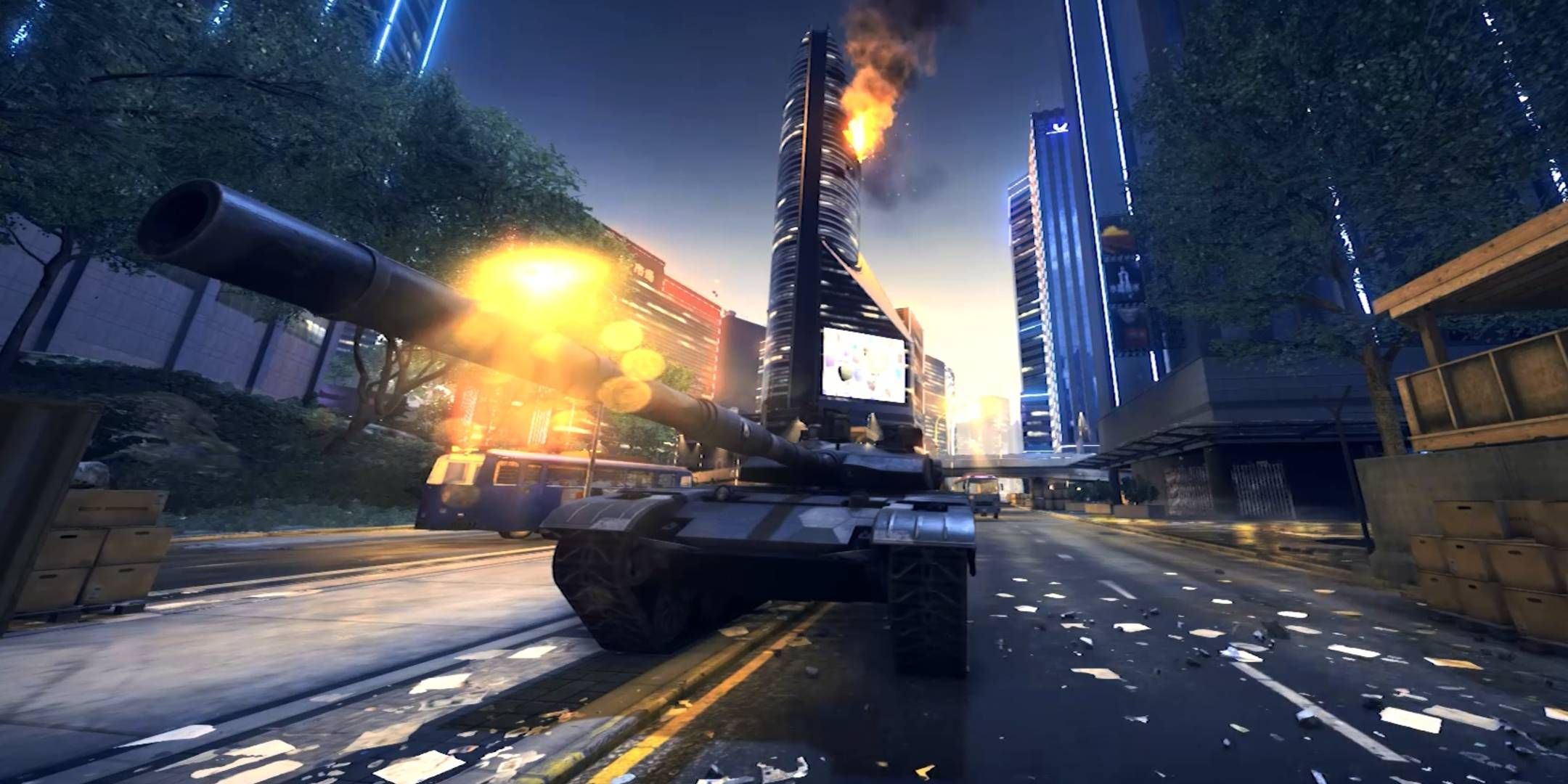 Dawnbreaker Battlefield 4 mapa y tanque