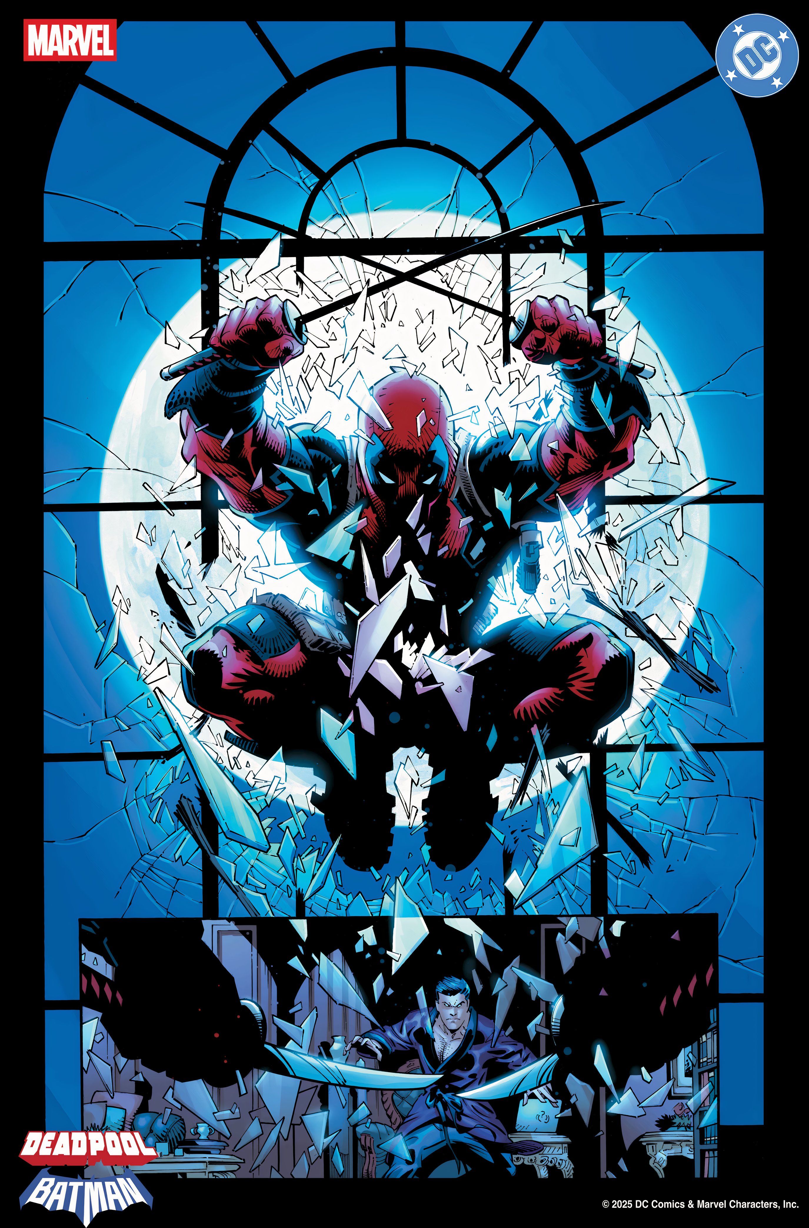 Deadpool Meets Batman: Marvel and DC’s Titans Clash in Amazing Preview