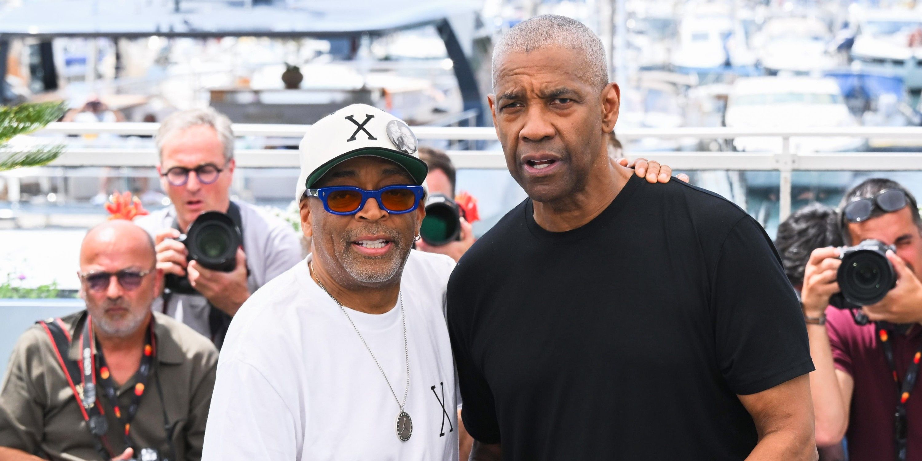 Denzel Washington e Spike Lee a Cannes
