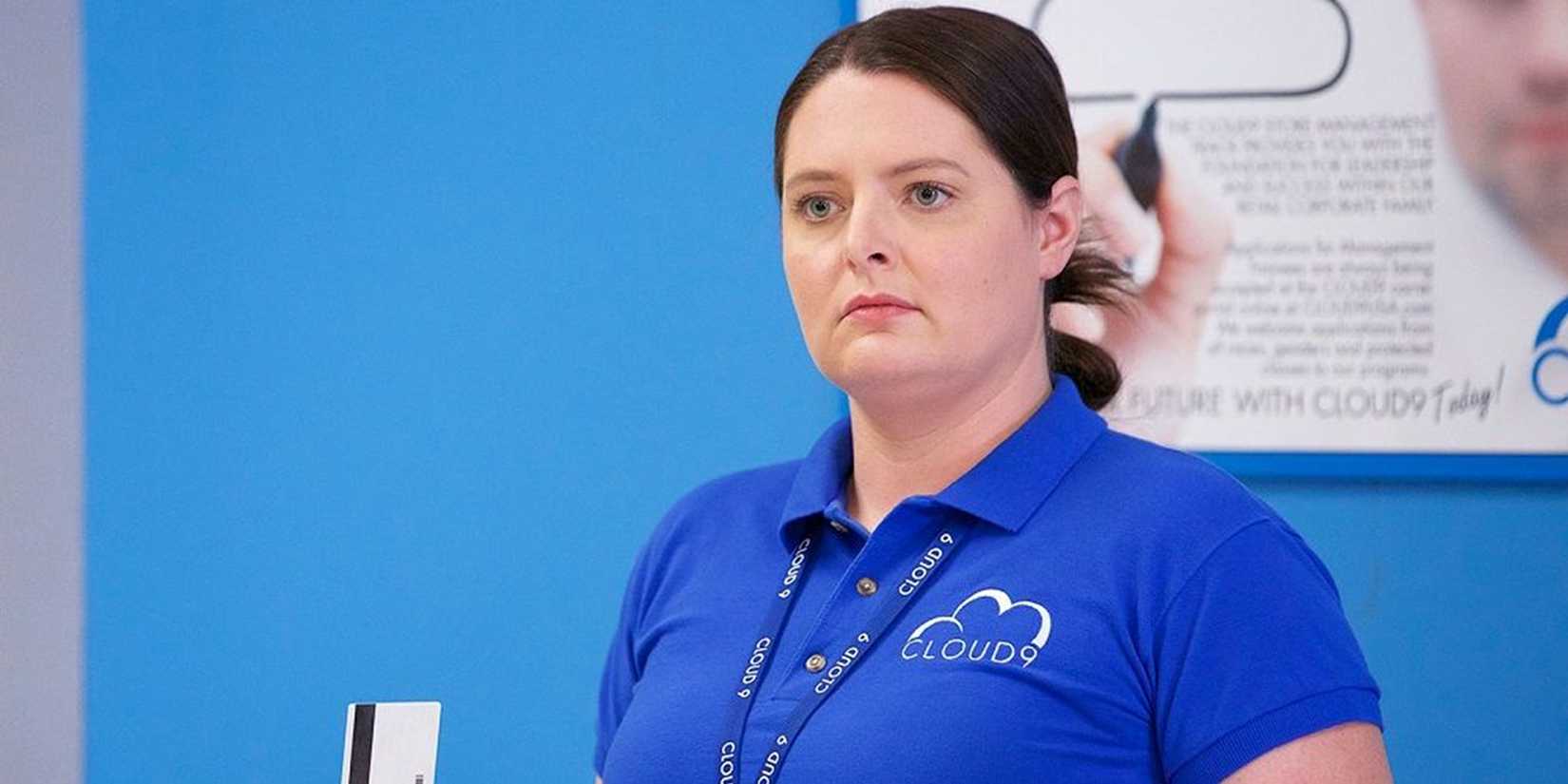 Dina in the break room in Superstore