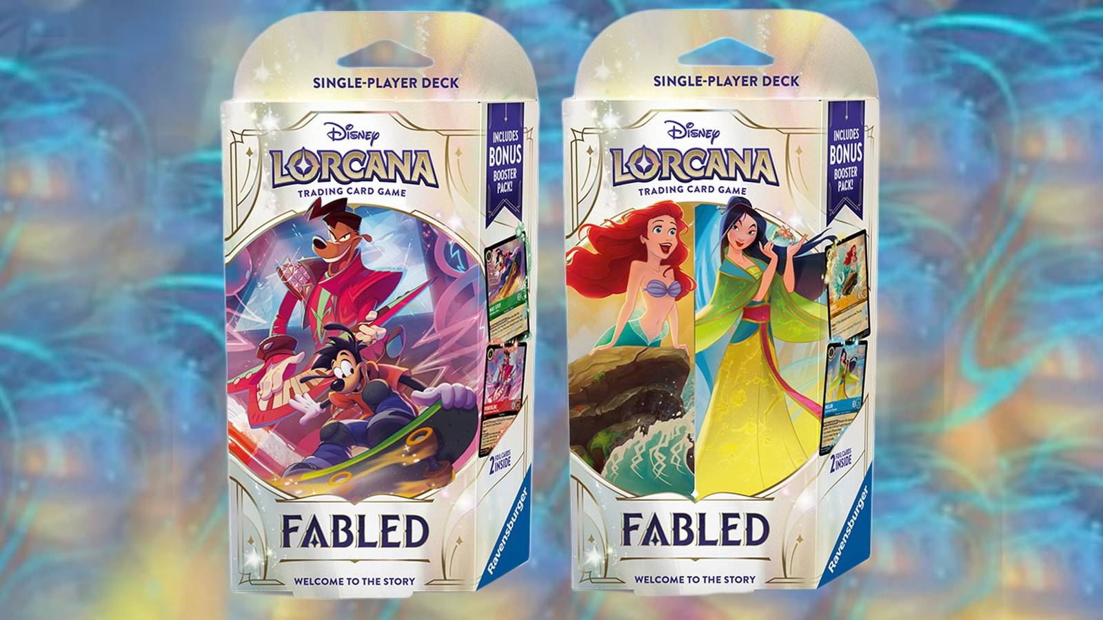 Disney Lorcana Fabled Starter Deck Review: Gorgeous Artwork and Must-Have Cards for Collecto Disney Lorcana Fabled Starter Deck Review: Gorgeous Artwork and Must-Have Cards for Collecto