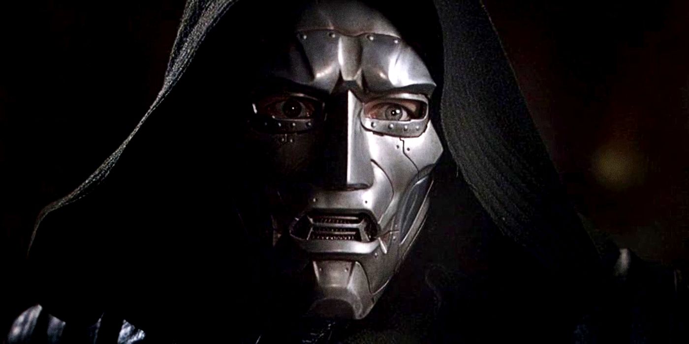 Doctor Doom indossa la maschera nel film Fantastic Four del 2005