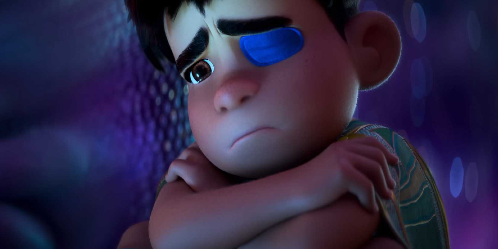 Elio triste nel trailer del film Pixar intitolato Elio