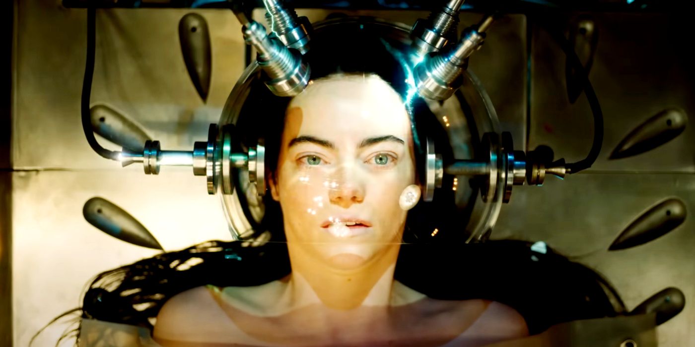 Emma Stone being experimented on in Poor Things