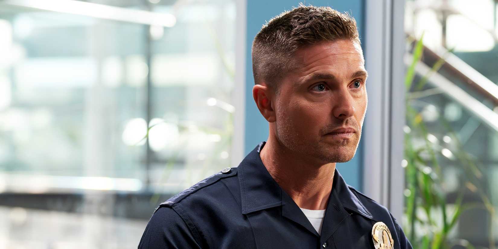 Eric Winter as Tim Bradford in The Rookie season 7, episode 3