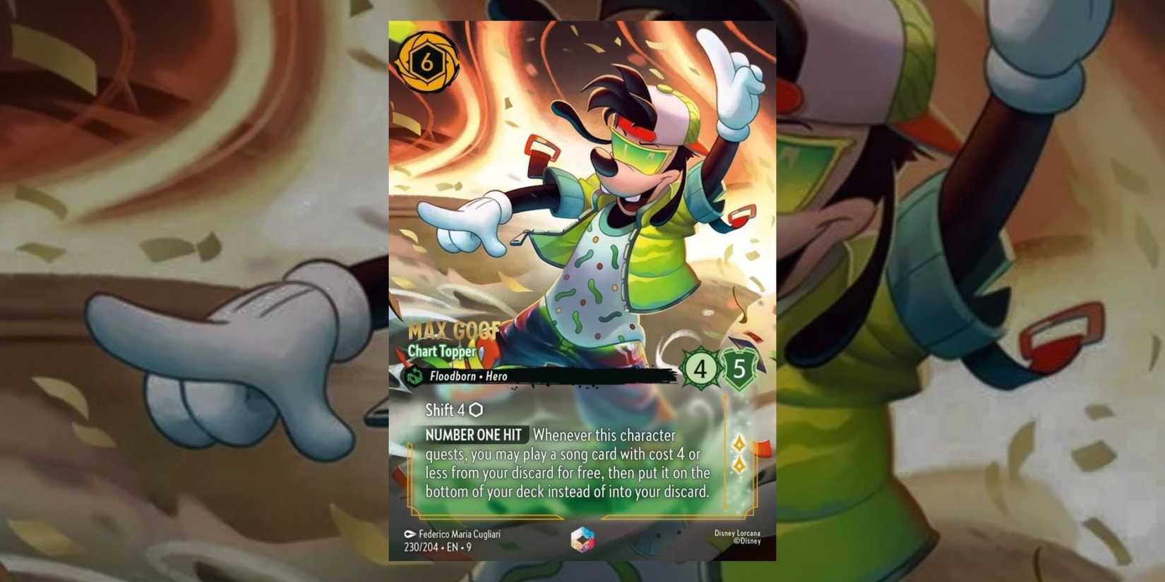 max goof lorcana card - Fabled - - Rockin' Teen (Epic) 2 Artist Disney Lorcana Max Goof Chart