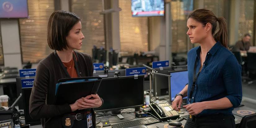Vedette Lim as Elise Taylor and Missy Peregrym as Maggie Bell in FBI