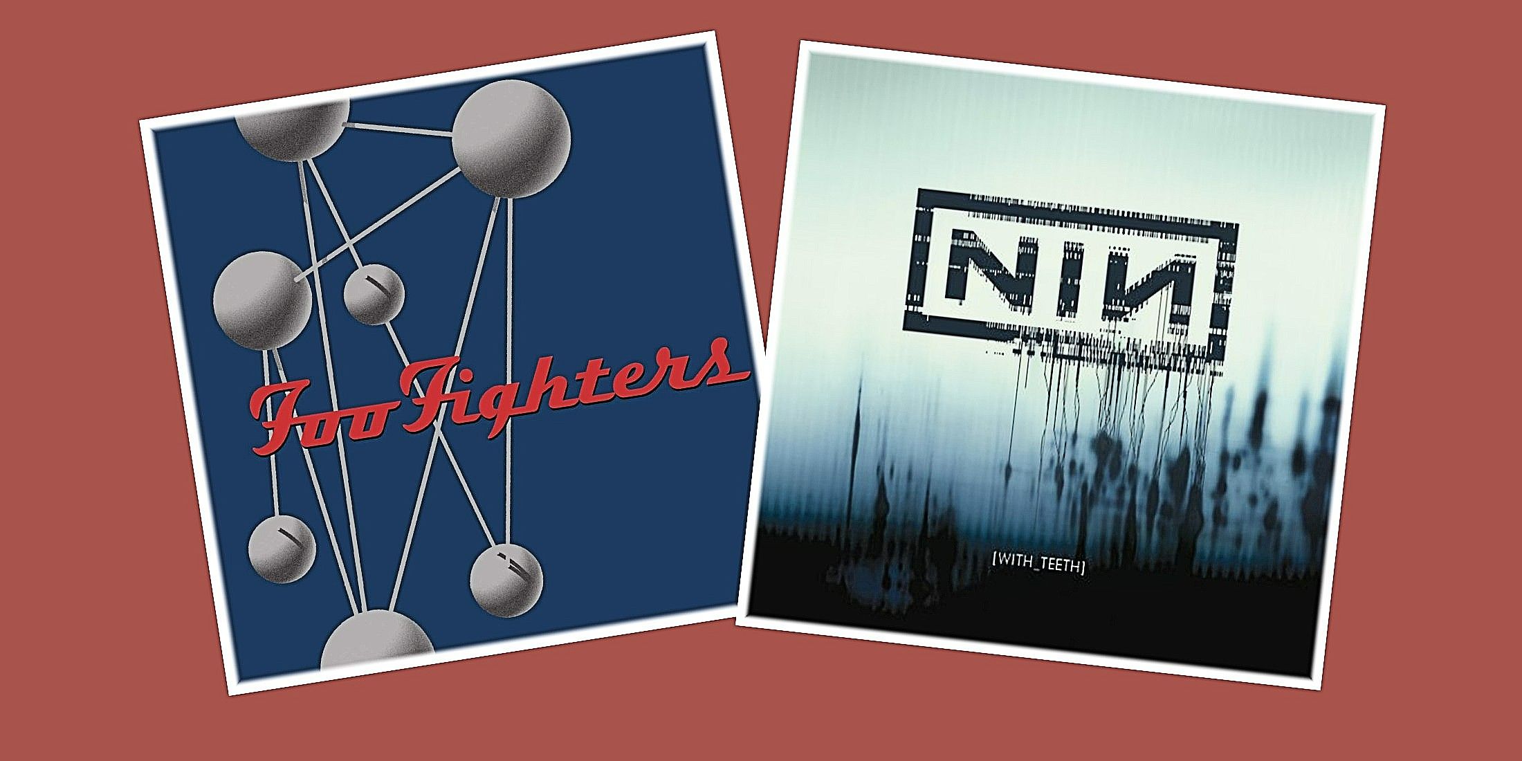 シルクスクリーンポスFOOFIGHTERS フレーム付き