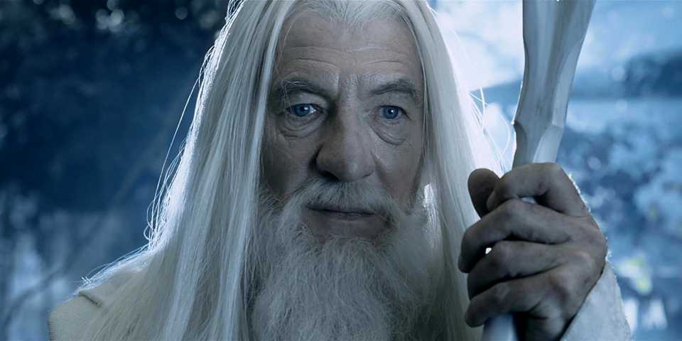 Gandalf in The Lord of the Rings: The Two Towers