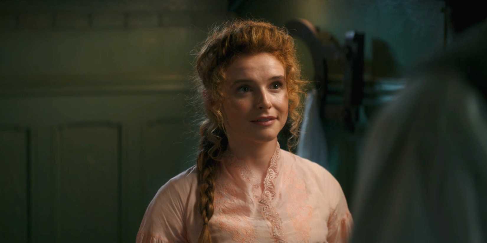 Georgia Flood as Humility looking up at Captain Nemo in Nautilus episode 2