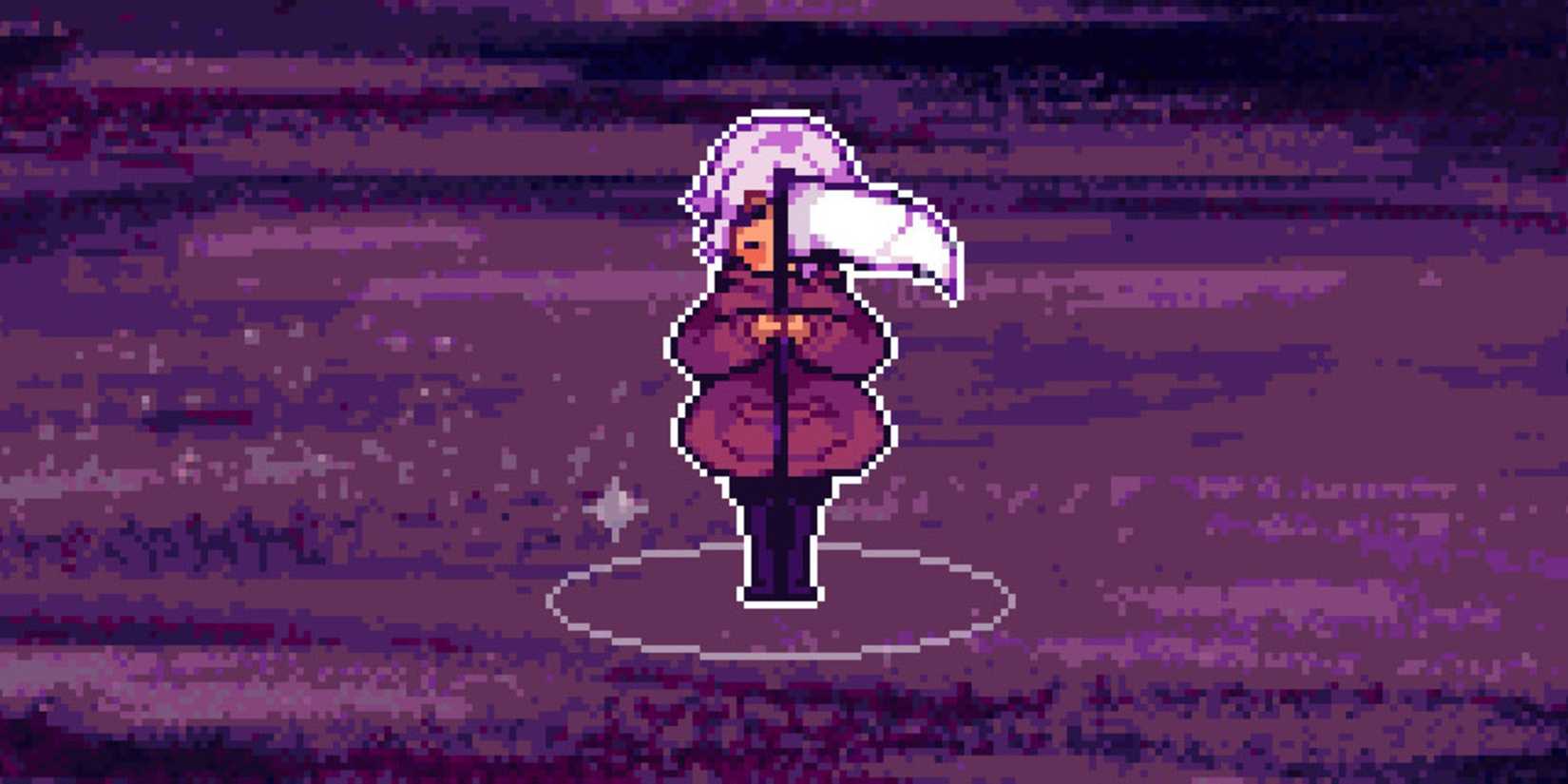 Grimm's Hollow character holding a scythe