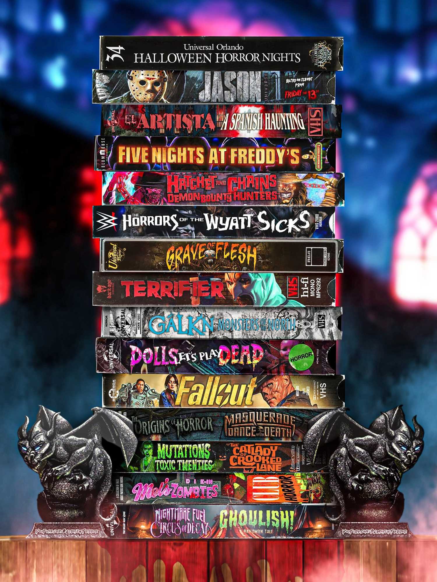 Haunted Homes, Scare Zones & Extra
