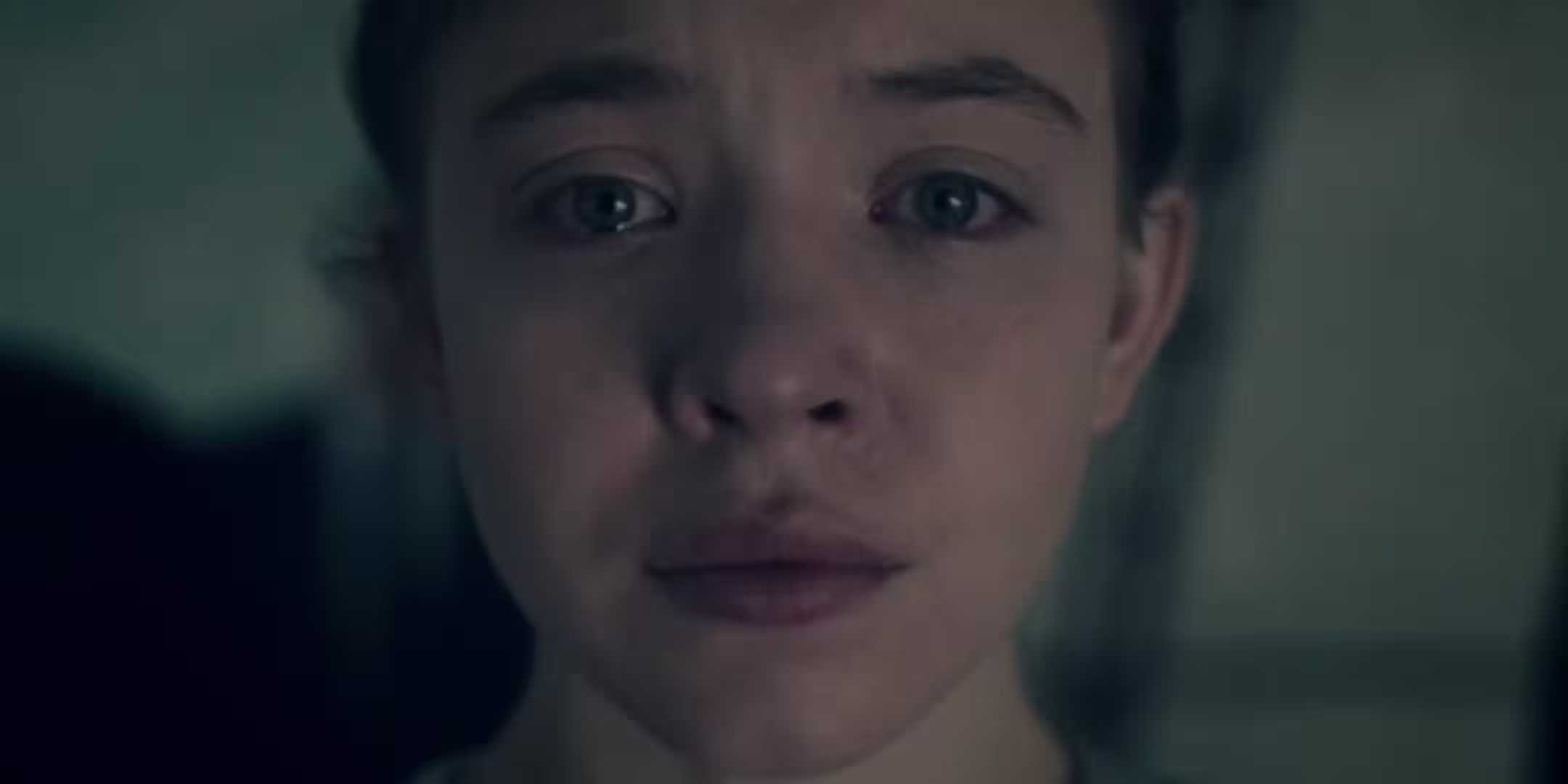 Sydney Sweeney as Eden Blaine Crying in The Handmaid's Tale