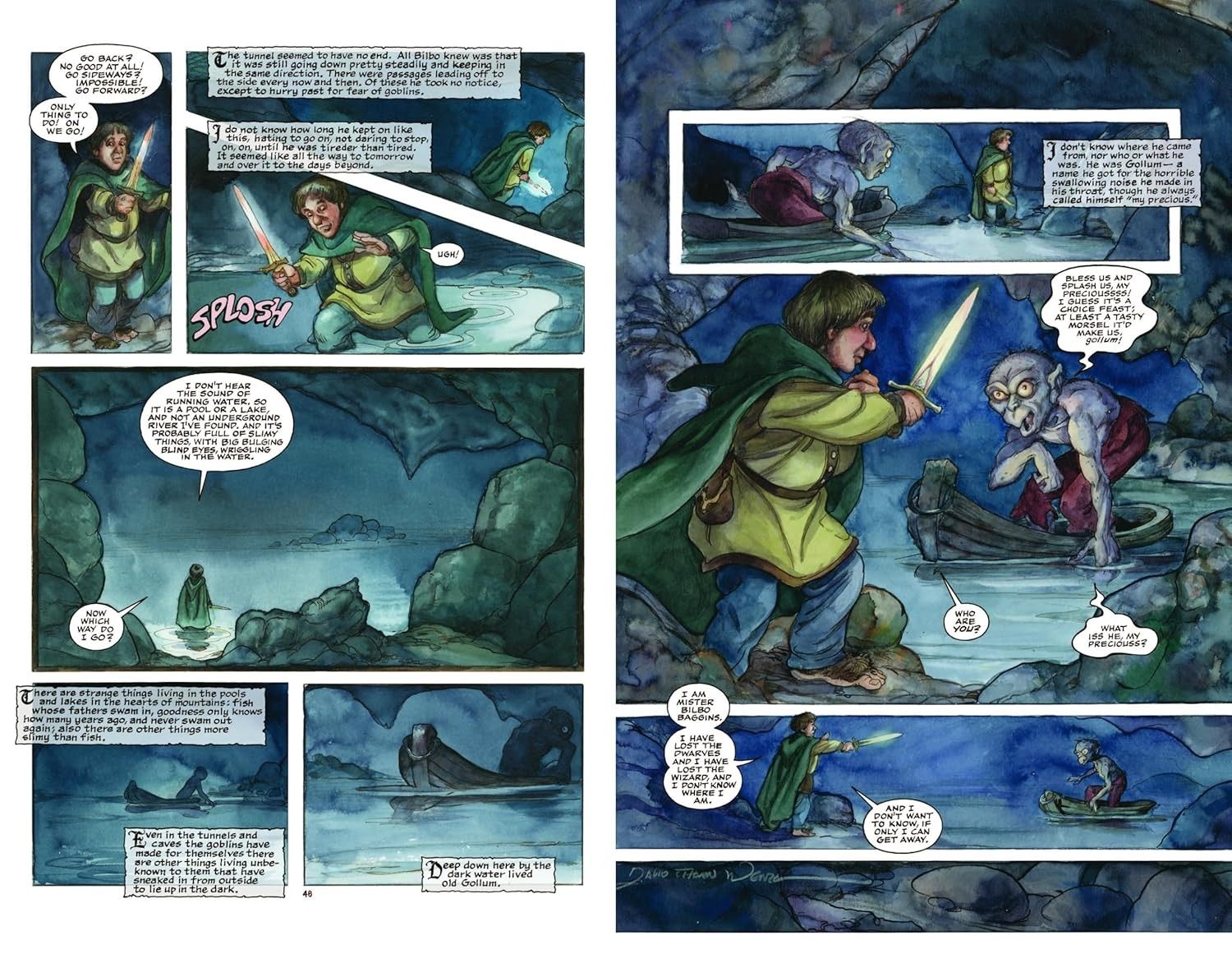 The Hobbit Graphic Novel: Revised, Expanded Edition with 50 New Pages