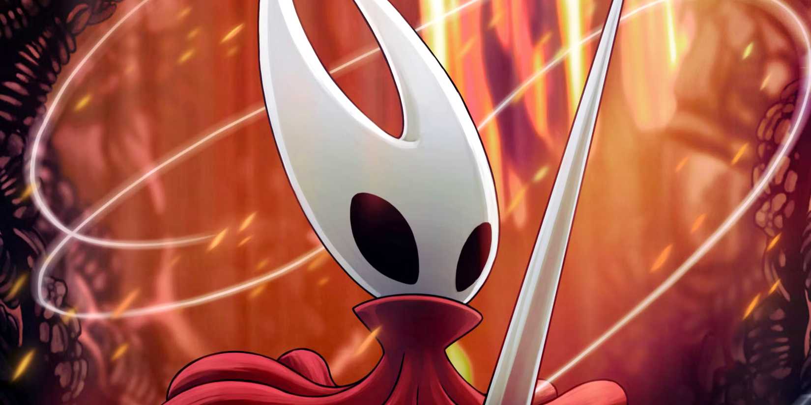 Hollow Knight Silksong close-up on Hornet.