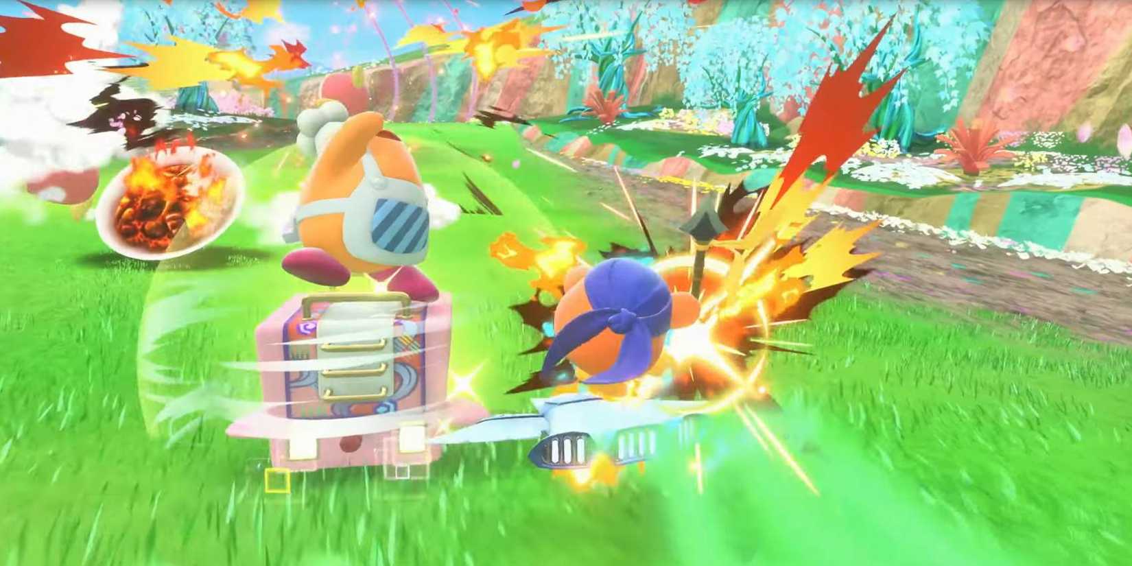 Kirby Air Riders: Habilidade especial em ação
