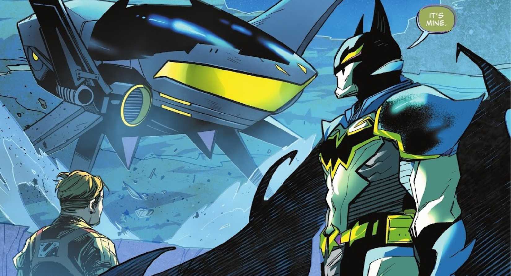 immortal legend batman summons his spaceship
