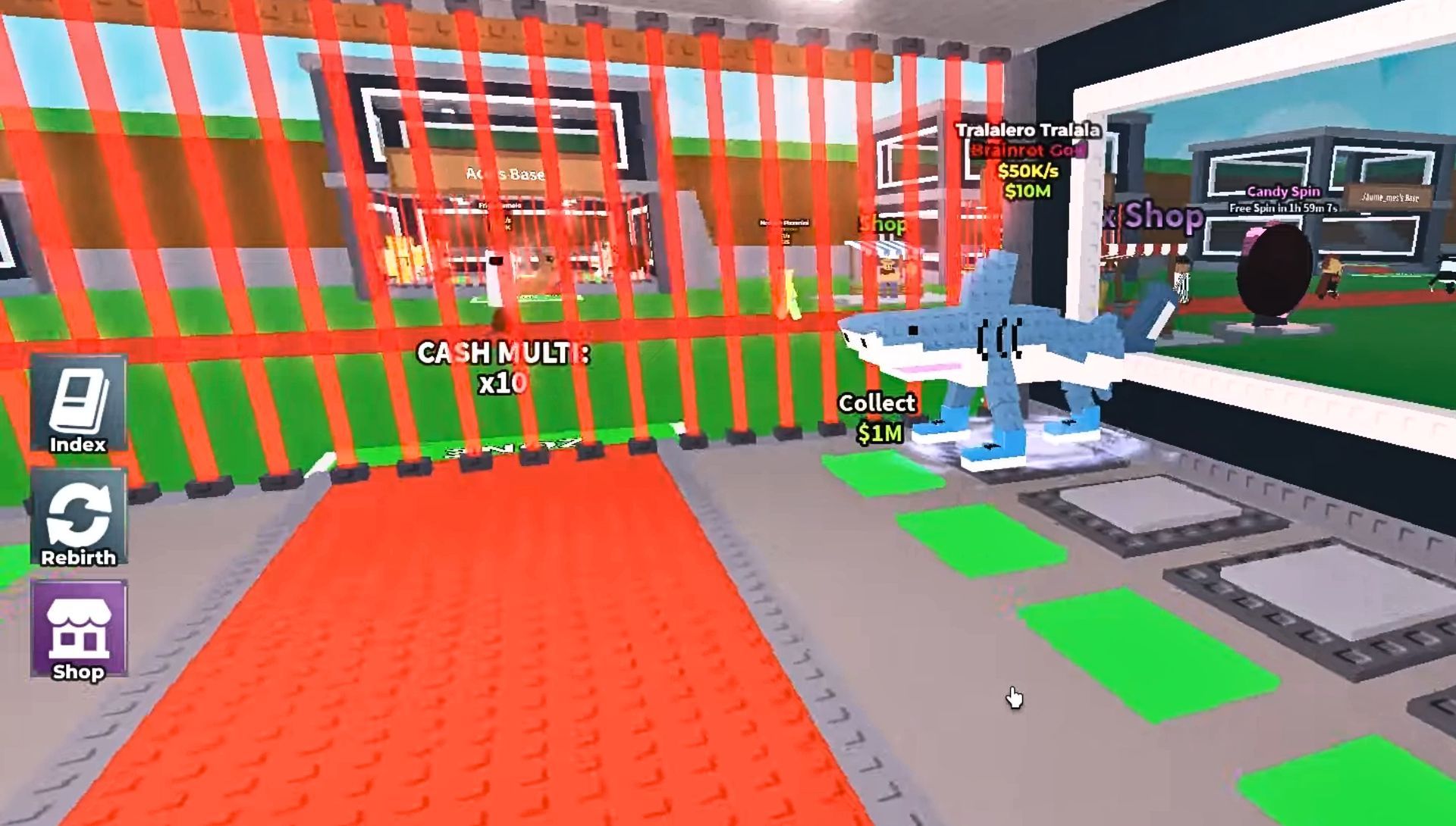 Roblox Shatters Records With 47 Million Players In Epic Admin Wars Showdown Inside Of A Base In Steal A Brainrot In Roblox 