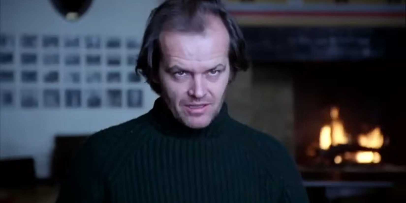Jack Nicholson como Jack Torrance em O Iluminado