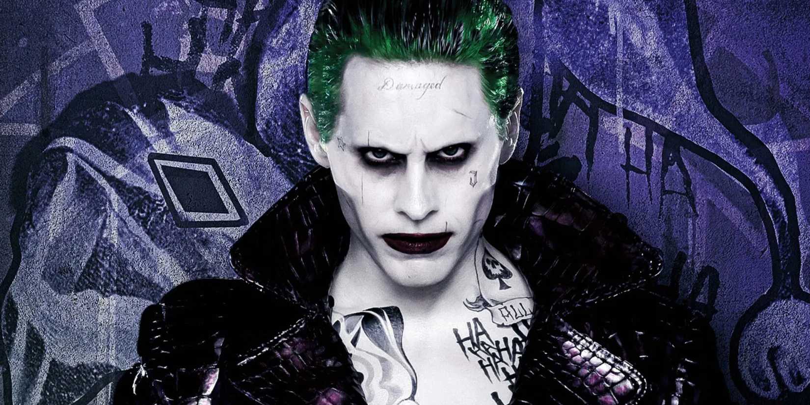 Jared Leto como Coringa em Esquadrão Suicida