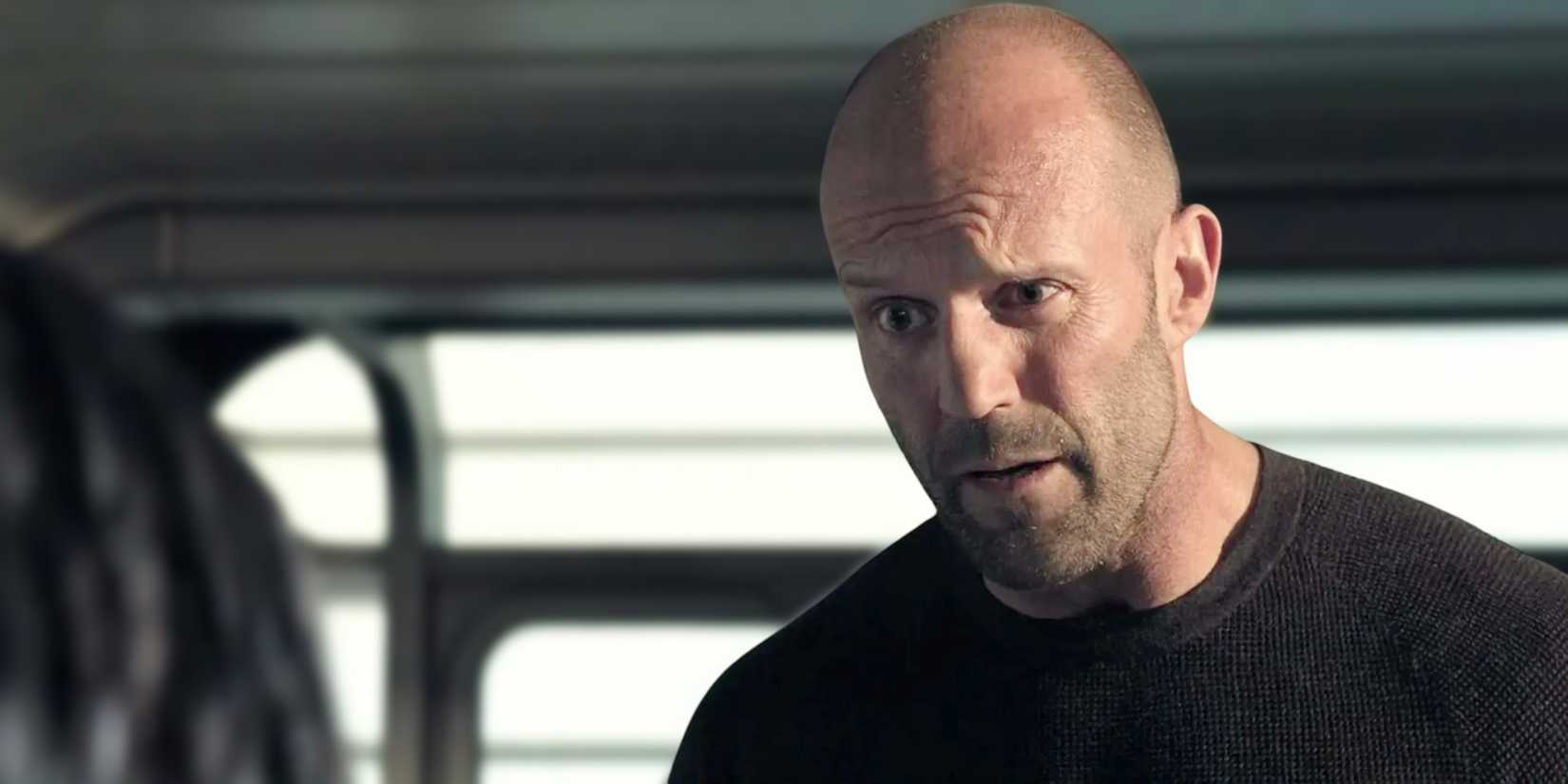 Jason Statham as Jonas Taylor on the boat in The Meg