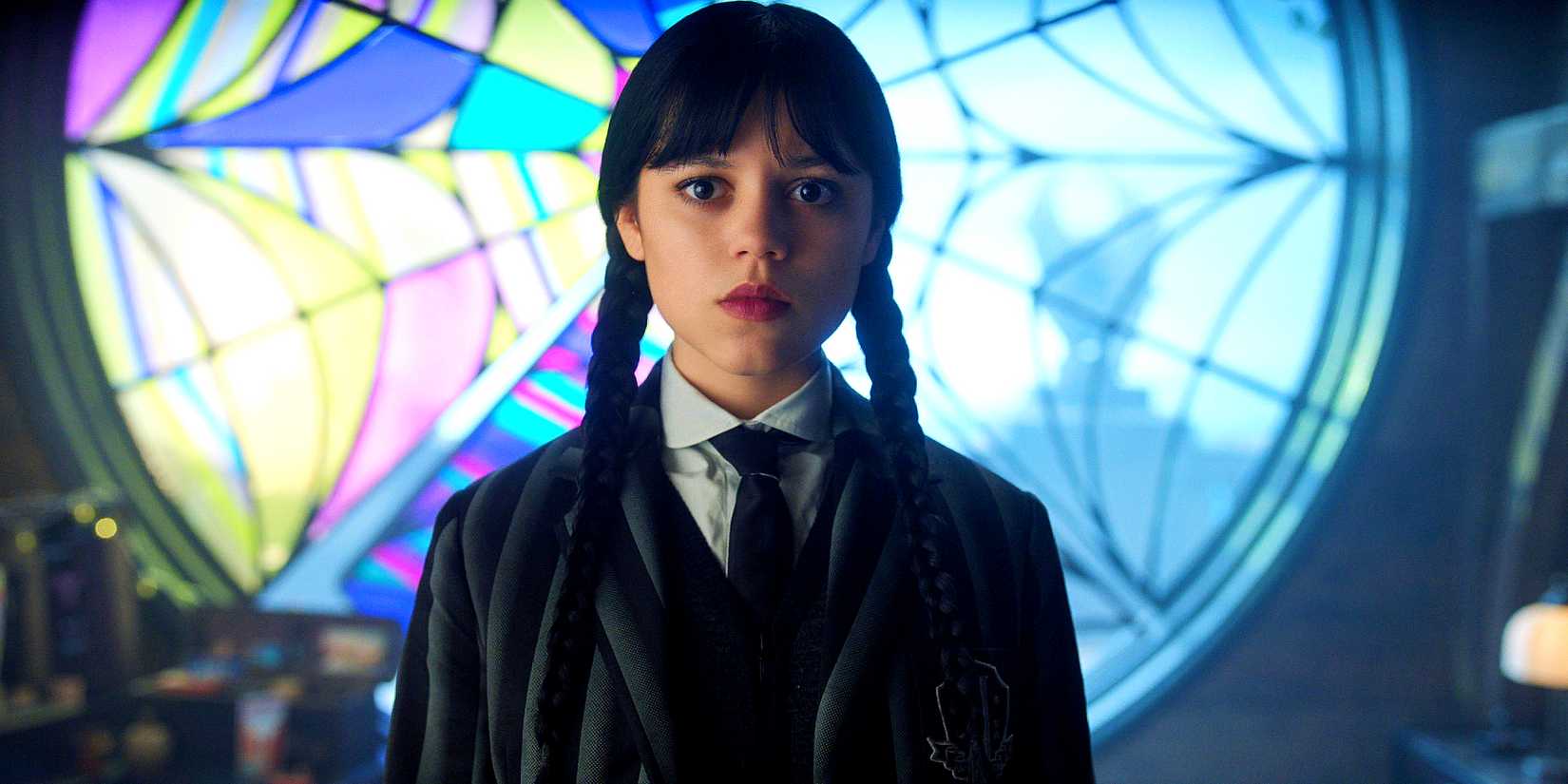 Jenna Ortega in Wednesday season 2