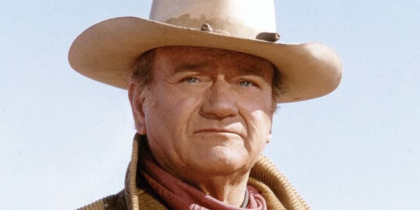 John Wayne no filme The Cowboys