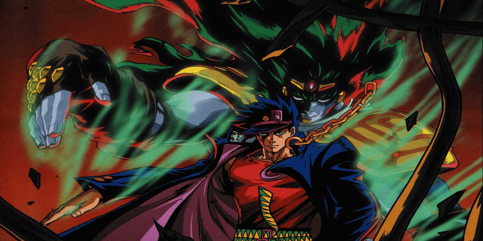 Jotaro et Star Platinum dans l'OVA