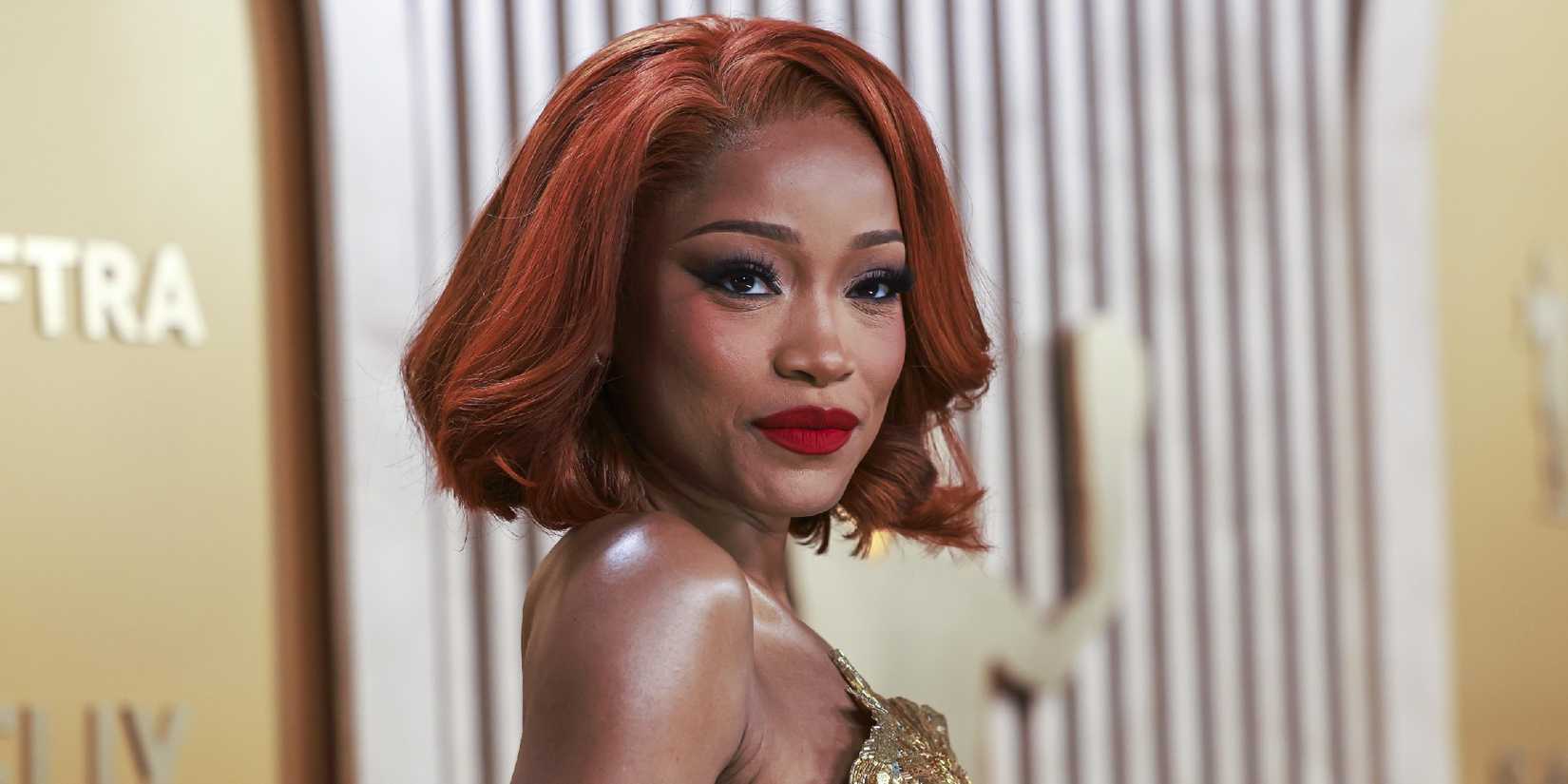 Keke Palmer on red carpet
