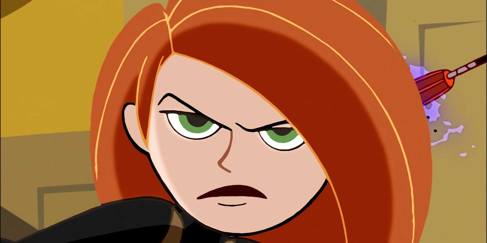 Kim Possible looking serious
