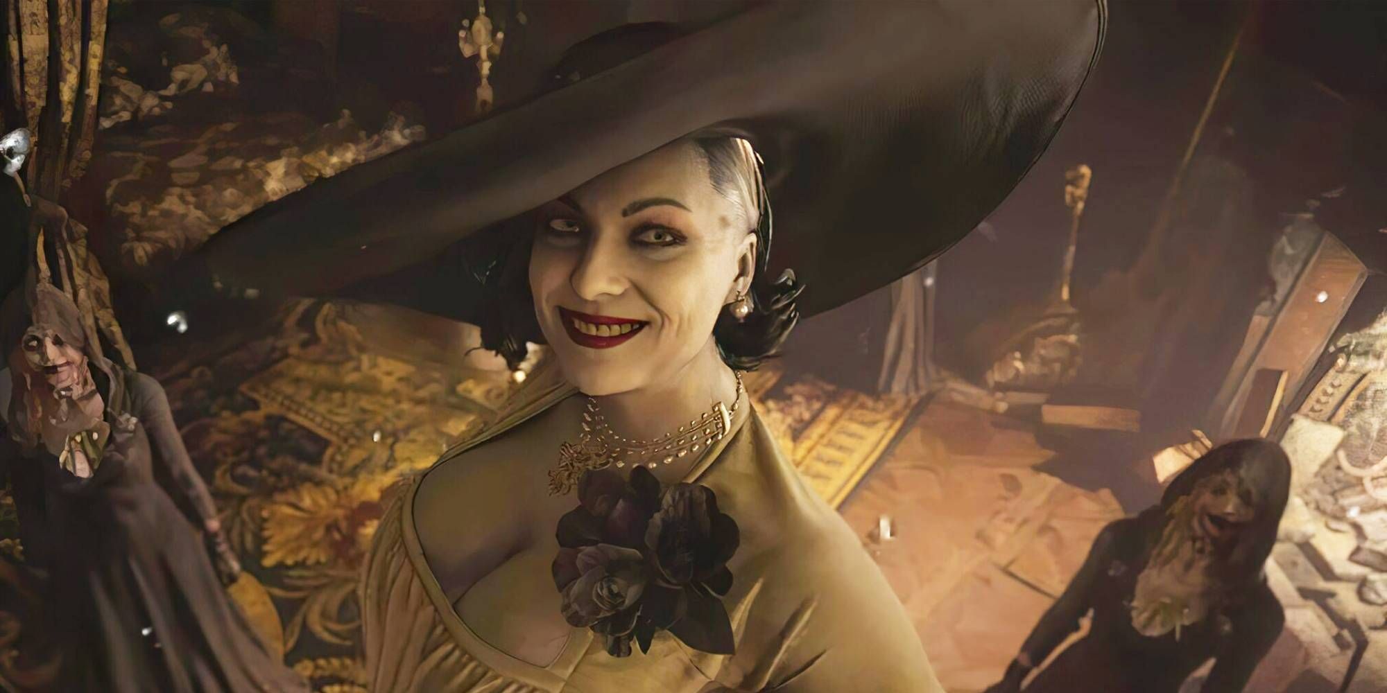 Lady Dimitrescu e sue figlie in Resident Evil Village