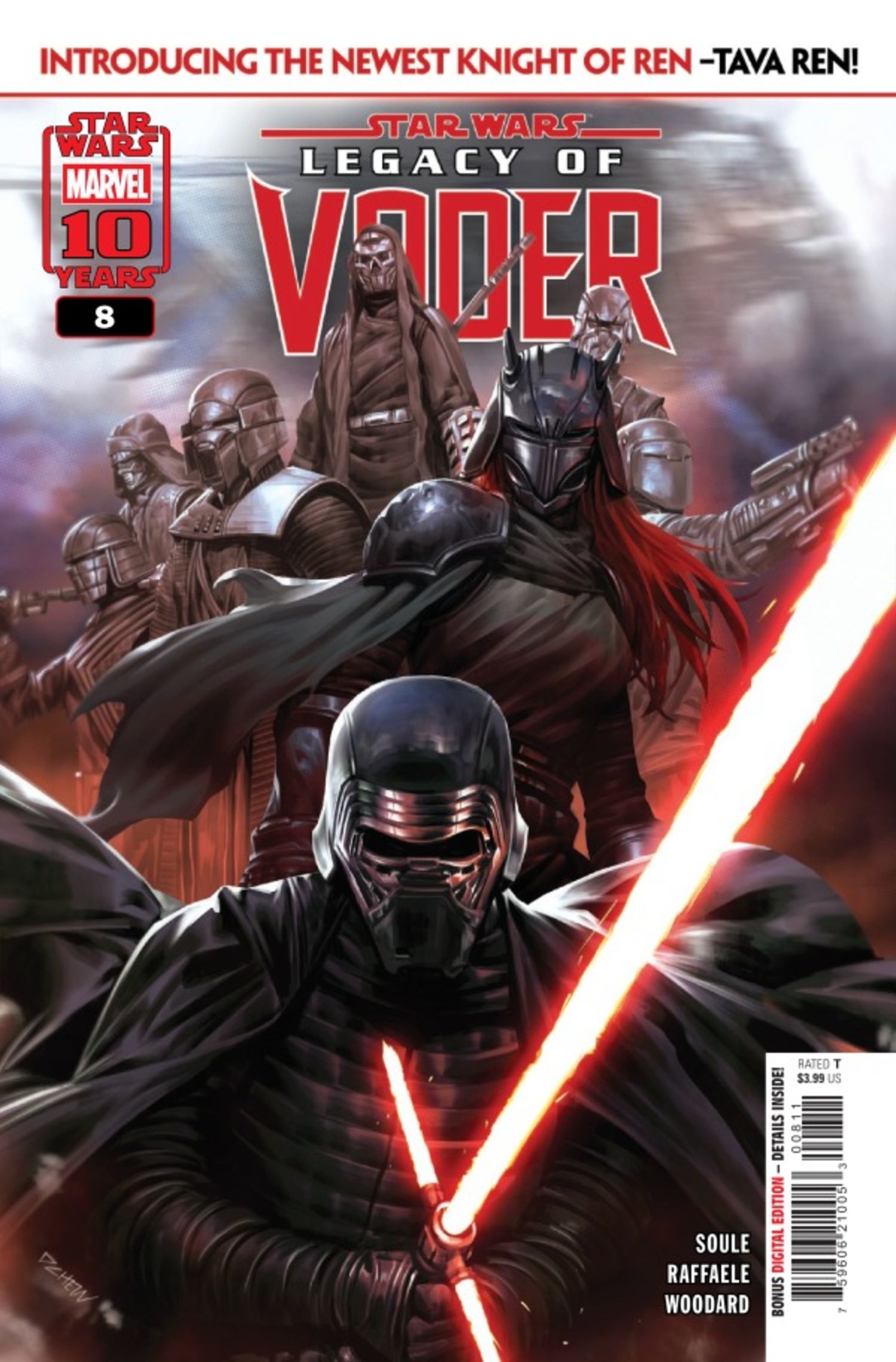 Cavalieri di Ren con Tava come nuova leader che sovrasta Kylo