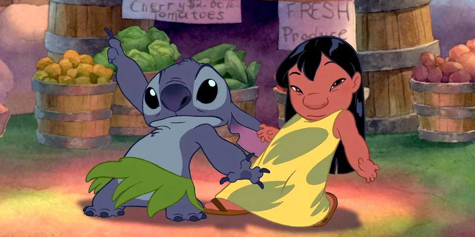 Lilo and Stitch dancing