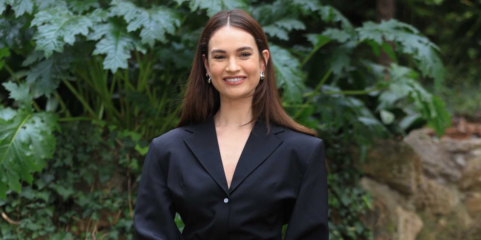 Lily James photoshoot Finally the Dawn
