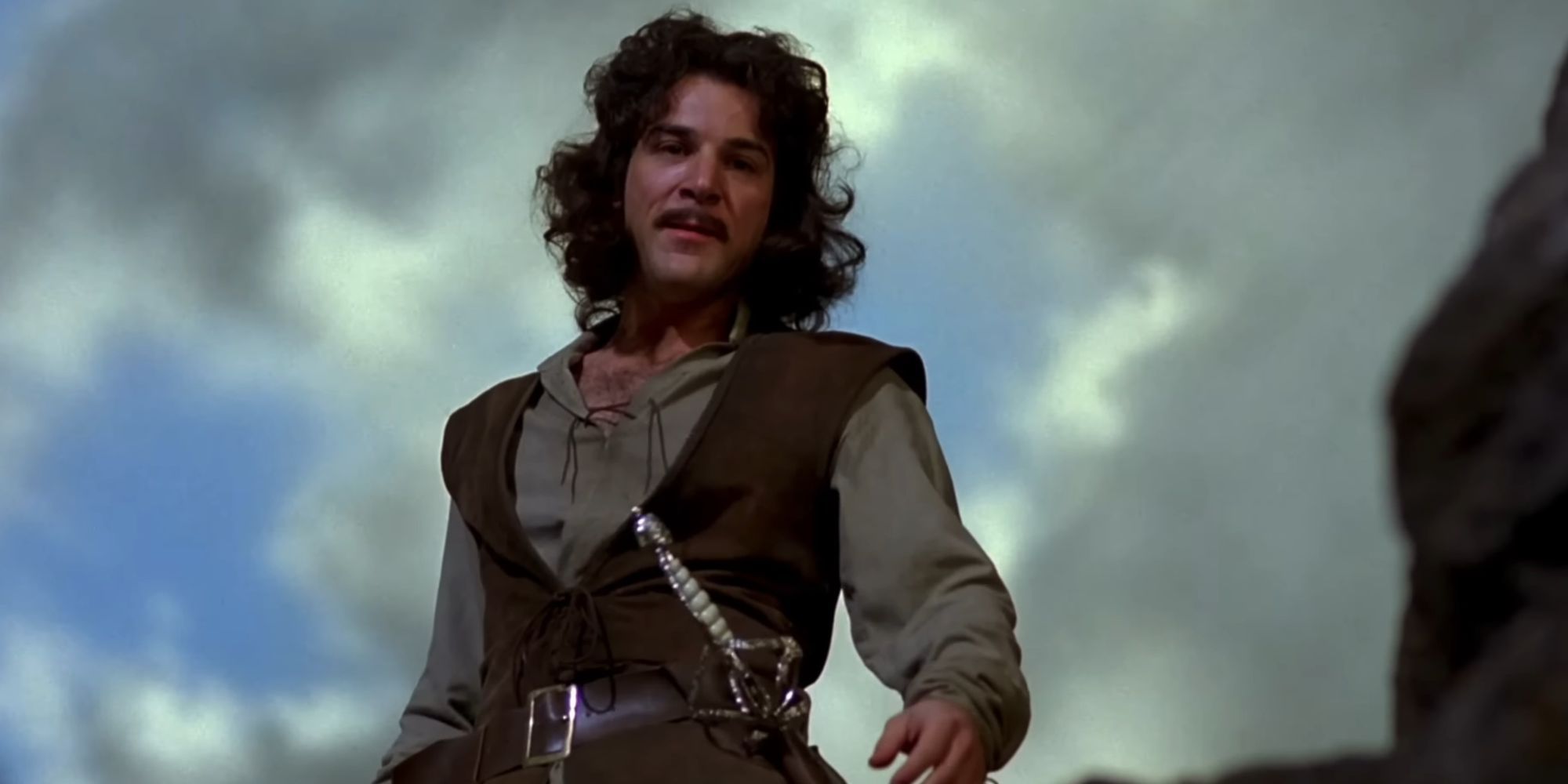 Mandy Patinkin as Inigo Montoya on the mountain in The Princess Bride