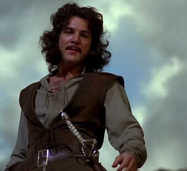 Mandy Patinkin as Inigo Montoya on the mountain in The Princess Bride