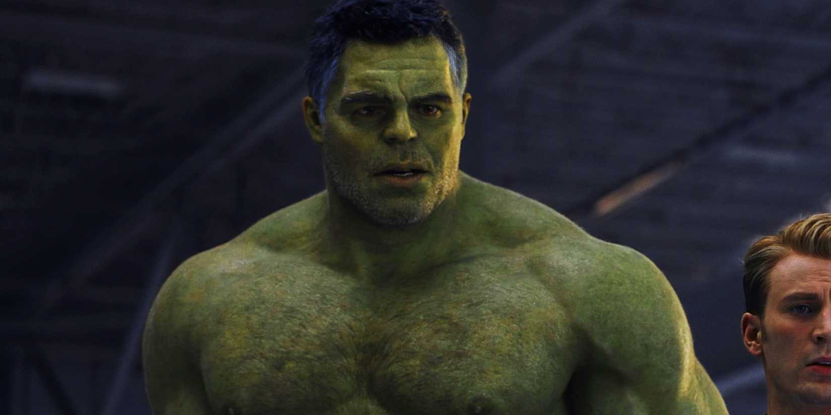 Mark Ruffalo Shirtless Hulk in Avengers Endgame